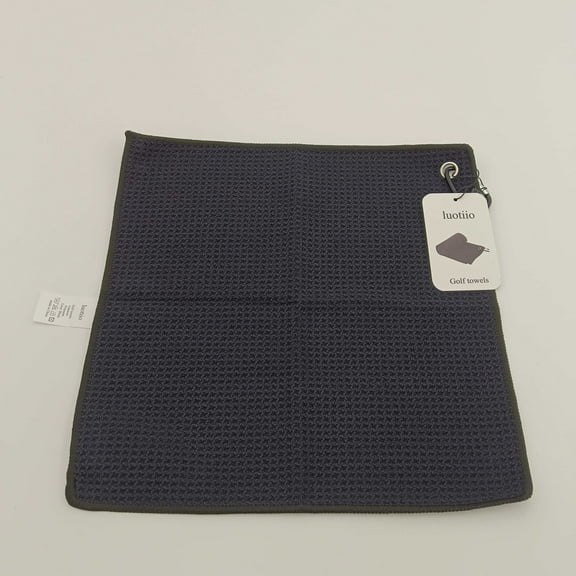 luotiio Golf towels Wear-resistant rectangular golf towel with hook design