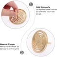 thumbnail image 5 of CATPAN Incense Press Mold Tool 2.36 Inch Brass Cone Incense Mold for DIY Chinese Seal Making and Home Fragrance Accessories, 5 of 9