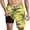 Yellow01, variant on JUUYY Men's Swim Trunks with Compression Liner Bathing Suit Drawstring Quick Dry Elastic Waist Lightweight Beach Shorts with Pockets Yellow02 XL