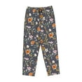 thumbnail image 4 of Balery Wildflowers print Women's Pajama Pants,Ultra Lightweight Pjs,Lounge Pant-XX-Large, 4 of 9