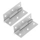 thumbnail image 5 of 7 pares de acero inoxidable bisagra pequeña gabinete doméstico bisagras de bisagras accesorios de hardware de muebles de bisagra plana 7x4.5cm, 5 of 6