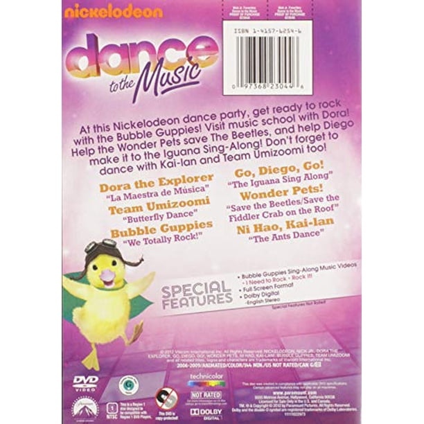 Nickelodeon Favorites: Dance to the Music! - Walmart.com