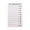 F, variant on 1 Pack Checklist Board to Do List Boards Plastic Chore Chart Memo Checklist Boards with Slider Portable Daily Affairs Detachable Schedule Planner for Home Office Check Items Accessories(G)