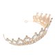 thumbnail image 5 of Tiara de boda sencilla con diamantes de imitación, corona nupcial, accesorio para el cabello de novia, 5 of 5