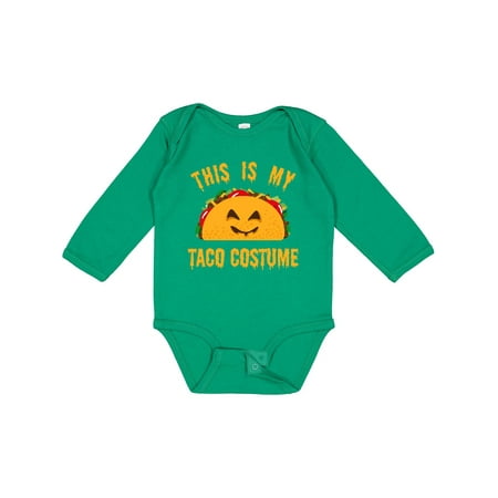 

Inktastic Taco Costume Gift Baby Boy or Baby Girl Long Sleeve Bodysuit
