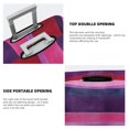 thumbnail image 6 of Multi-Size Suitcase Protective Cover Full Range Double Stitching Invisible Zipper For Travel Business Mediumvioletred Stripe_4 Medium, 6 of 8