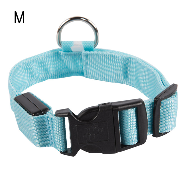 Ilumine la luz del collar de perro para el clip nocturno en el collar de perro LED, brillante y altamente visible MFZFUKR CPB-US-YY81-9