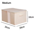 thumbnail image 2 of Caja de almacenamiento de ropa Laklulu Visual Bolsa de almacenamiento de ropa y colcha, 2 of 5