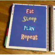 Planners Gonna Plan Two Sided Dashboard For Use W/ Erin Condren Planner