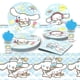 thumbnail image 2 of Decoración para fiesta de cumpleaños con temática de perro blanco y rollo de canela de Disney, cubiertos desechables, pancarta con globos, baby shower, 2 of 5