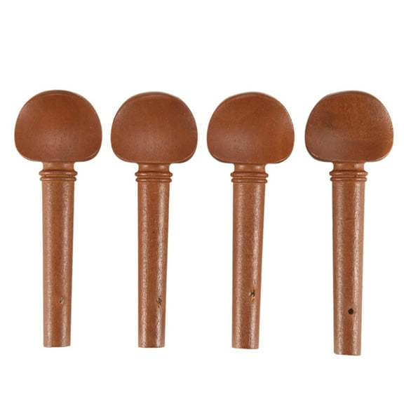 4Pcs 4/4 Size Violin Fiddle Tuning Peg Set Jujube Wooden Replacement For 4/4 Size Viol y11886