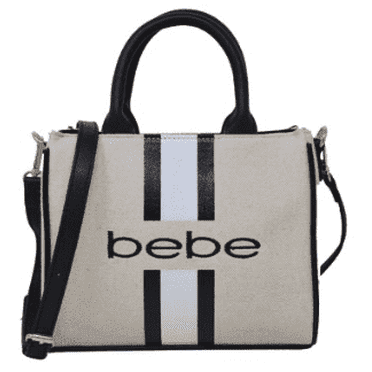 Bebe Paisley Mini Canvas Satchel