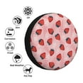 thumbnail image 4 of Pofeuu Strawberries Print Spare Tire Wheel Cover for Car Truck SUV Camper Universal Fit Spare Tire Cover RV Spare Tire Covers-15 inch, 4 of 6