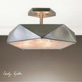 thumbnail image 2 of Uttermost Tesoro 3 Demi-Affleurement Nickel Antique Léger, 2 of 2