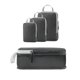 thumbnail image 5 of Billuyoard Paquete de 3 bolsas de almacenamiento de equipaje de viaje a prueba de agua, organizador de cosméticos, portátil, escalada, Almacenamiento y organización del hogar Negro, 5 of 6