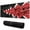 Red And Black-13, variant on Ultimate Gaming with Large Black Red Mouse Pad - 31.5x11.8 inch Non-Slip Base, Stitched Edge Keyboard Mat for Home Office Work