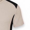 thumbnail image 5 of COSFO Solid Colors Polo T Shirts for Men Waffle Henley Short Sleeve Tops Performance Slim Fit Moisture Wicking Mens Classic T-Shirt, 5 of 6
