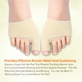 thumbnail image 5 of 2 Pack Big Toe Bunion Splint Straightener Corrector Treatment Foot Pain Relief, 5 of 11