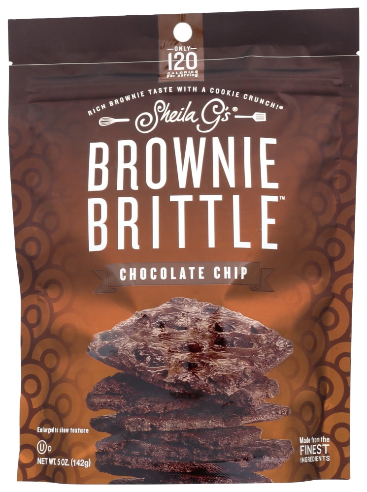 Sheila G'S Chocolate Chip Brownie Brittle, 5 oz
