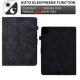thumbnail image 2 of SaniMore Wallet Case for iPad Pro 11 2024, Auto Sleep/Wake, PU Leather Magnetic Cover Built-in Pencil Holder 2 Card Slots & Folding Kickstand Full Body Protective Shell, Black, 2 of 10