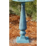 Rome Cast Iron Baluster Pedestal, Antique, 20"
