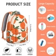thumbnail image 5 of Orange Students Backpack Oranges Fruit Fresh Summer Cute Sweet School Bag with Pattern Print Design, Lightweight and Durable for Students, 5 of 5