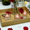 thumbnail image 3 of Zest Candle 24-Piece Floating Candles, 1.75-Inch, Pink, 3 of 4
