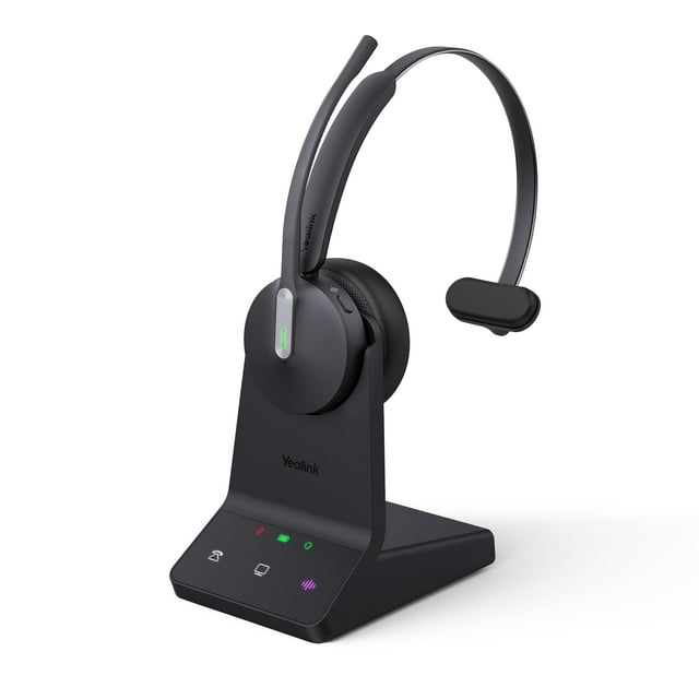 Auriculares inalámbricos Yealink WH64 DECT Bluetooth de 185 m de alcance