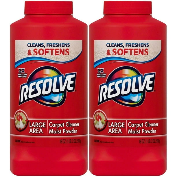 Resolve Carpet Cleaner Moist Powder 3x More Dirt Removal ...