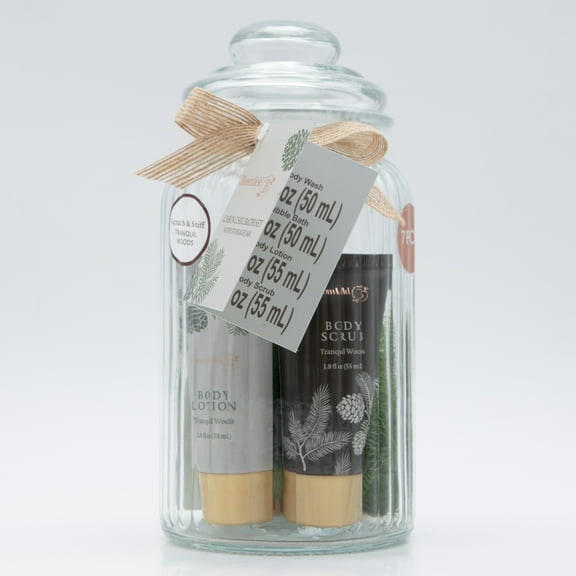 Walmart Bloomfield Brand Tranquil Woods Bath Set for Adult, 7 Piece