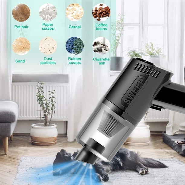 Aspirateur de Voiture Rose, Mini aspirateur à Main sans Fil Portable avec écran LCD et Multi-Buses, Puissant aspirateur - Auto Aspirateur de Voiture Rose, Mini aspirateur à Main sans Fil Portable avec écran LCD et Multi-Buses, Puissant aspirateur - Auto