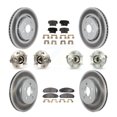 thumbnail image 1 of Transit Auto Front Rear Hub Bearings Assembly Coated Disc Brake Rotors and Ceramic Pads Kit (10Pc) for Car 2014 Dodge Charger AWD with 3.6L with 370mm Diameter Rotor - Left Right Side KBB-121856, 1 of 11