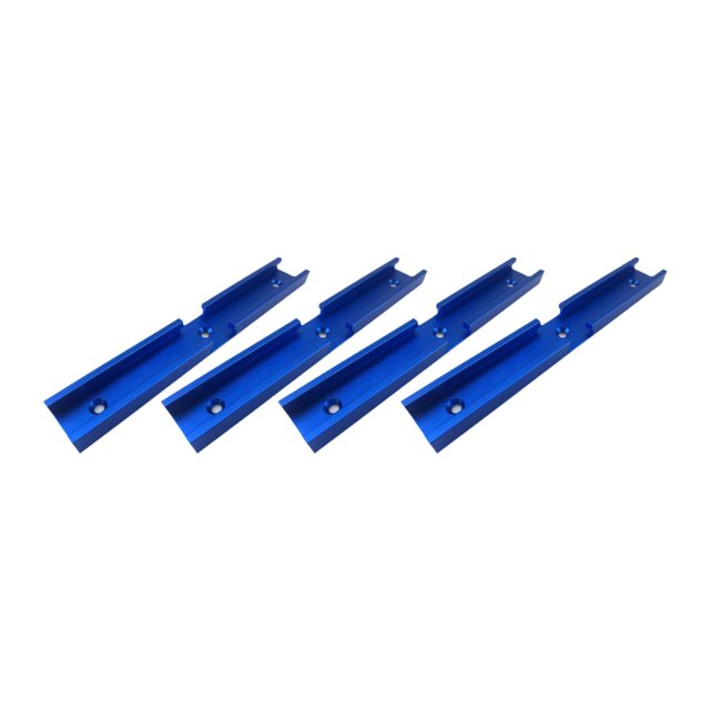 S SERENABLE 4 Pcs Connecteur en T pour Établi Table de Défonceuse DIY Bleu