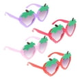 thumbnail image 1 of 4 pares Gafas de sol de niños para niña Gafas de sol de fresa, 1 of 6
