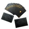 thumbnail image 1 of BUYISI Playing Cards Plastic Poker Black Black Gold Black Rose Playing Card Easy To Operate Exquisite Design For Playing, 1 of 4