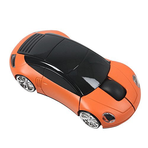 Car Shape 2.4Ghz Wireless Optical Mouse Gaming Mice&USB Receiver For PC Laptop 