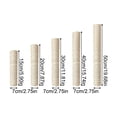thumbnail image 2 of Cat Scratching Post Replacement – White Linen Textured Durable Cat Scraper for Cat Tree, Catio & Enclosure Upgrade – 3.5" Diameter x 12" Height, 2 of 6