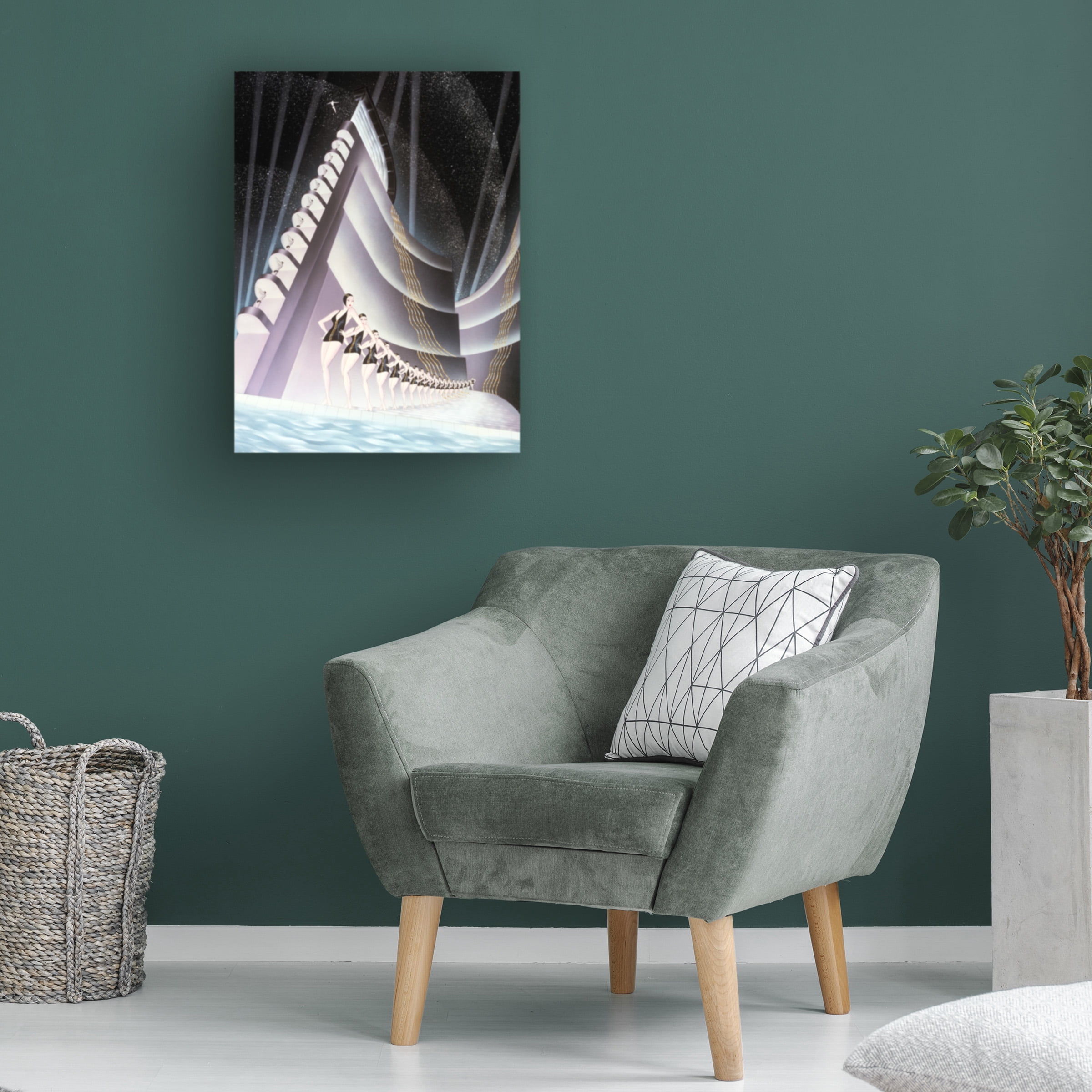 Robert Hoppe 'Aquacade' Canvas Art