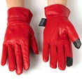 thumbnail image 3 of Alpine Swiss Womens Touch Screen Gloves Leather Phone Texting Glove Thermal Warm, 3 of 6