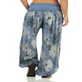thumbnail image 3 of Pantalon Sarouel à Taille Froncée pour Femmes avec Imprimé Floral, 3 of 3
