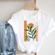 thumbnail image 5 of Puntoco Mujer Casual Sexy Moda Verano Cuello Redondo Camiseta Impreso Manga Corta Tops Blusa Puntoco Puntoco-8451, 5 of 6