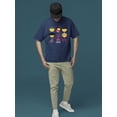 thumbnail image 2 of Japanese Emoji Icons - Cute Cultural Set Graphic Men's T-shirt, 2 of 4