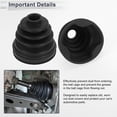 thumbnail image 7 of Unique Bargains No.31256351 Inner CV Joint Boot Kit with Clamps for Volvo C30 2007-2013, 7 of 7