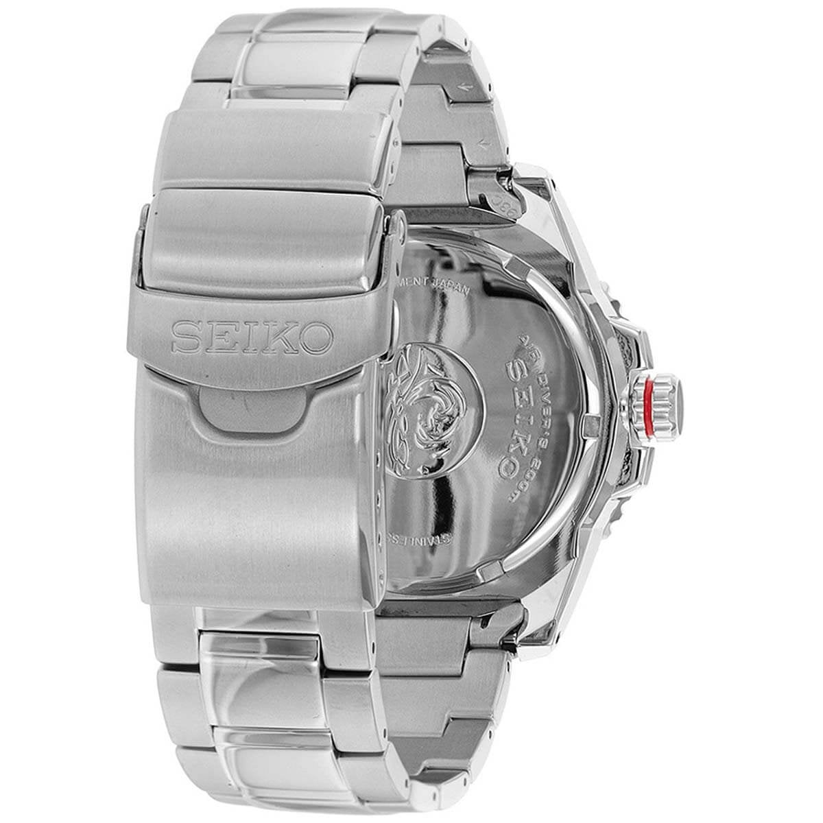 Seiko Prospex Black Dial Stainless Steel Men's Watch SNE551P1 - Walmart.com