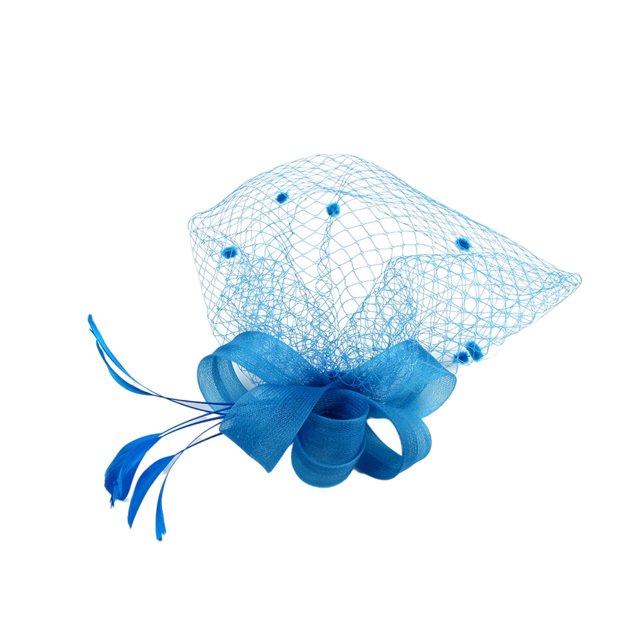 Hair Accessories Romantic Bobby Pin Claw Clips Multicolor Wedding Decorations Valentines Day Ornaments Tea Party Hats for Women Blue