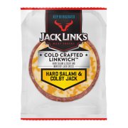 2.5OZ JL BEEF AND PORK HARD SALAMI AND COLBY JACK CHEESE 1/1CT