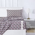 thumbnail image 4 of Summerween Crafted by Catherine 3-Piece Sheet Set, Twin-XL, Black & White Nautical Ghosts, 4 of 7