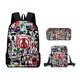 thumbnail image 4 of Roblox-Bolso escolar con cremallera para mujer, mochila de hombro, estuche para lápices, conjunto de tres piezas, 4 of 4