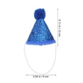 thumbnail image 4 of KONTONTY 1 Ensemble Nœud Papillon pour Chiens Nœuds Réglables Accessoires Légers pour Animaux, 4 of 8