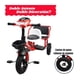 thumbnail image 3 of Triciclo para Niños The Baby Shop  doble Asiento, Torreta con Luz y Sonido Rojo -, 3 of 8